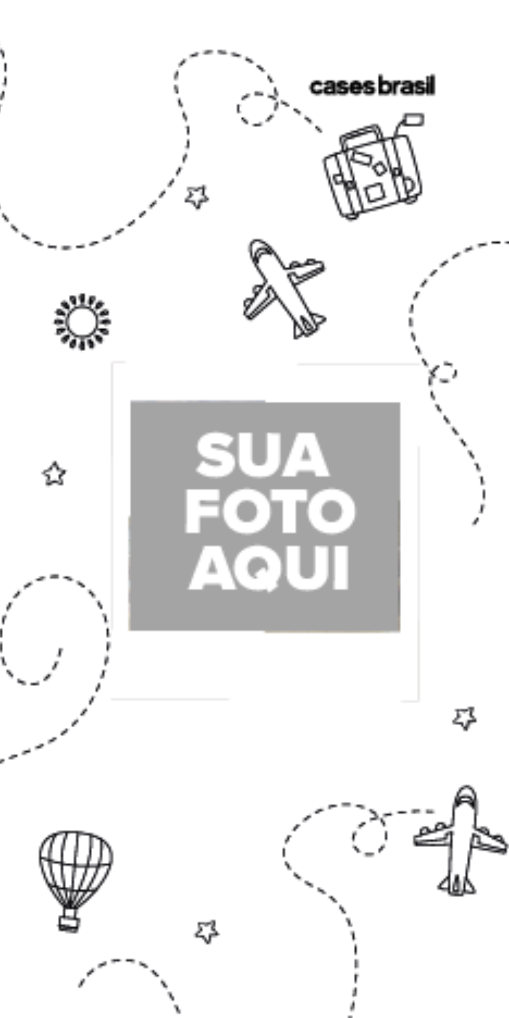 Capinha para Celular Travel The World