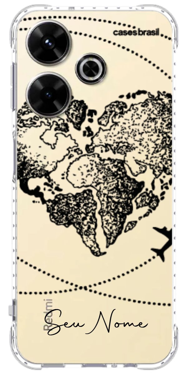 Capinha para Celular Amor por Viagens