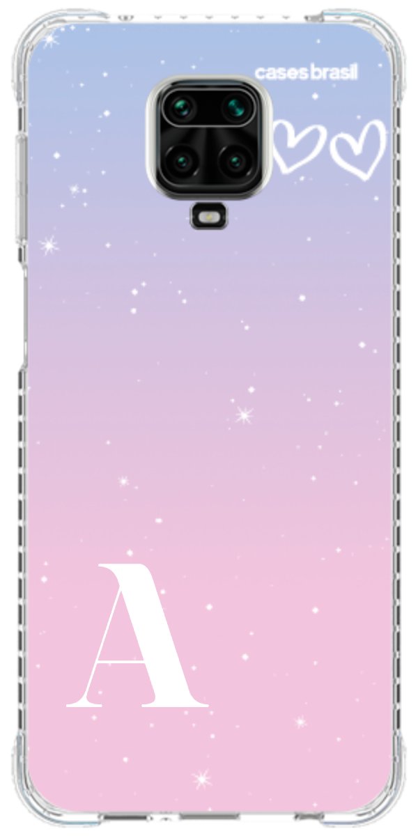 Capinha para Celular Degradê com Sua Inicial