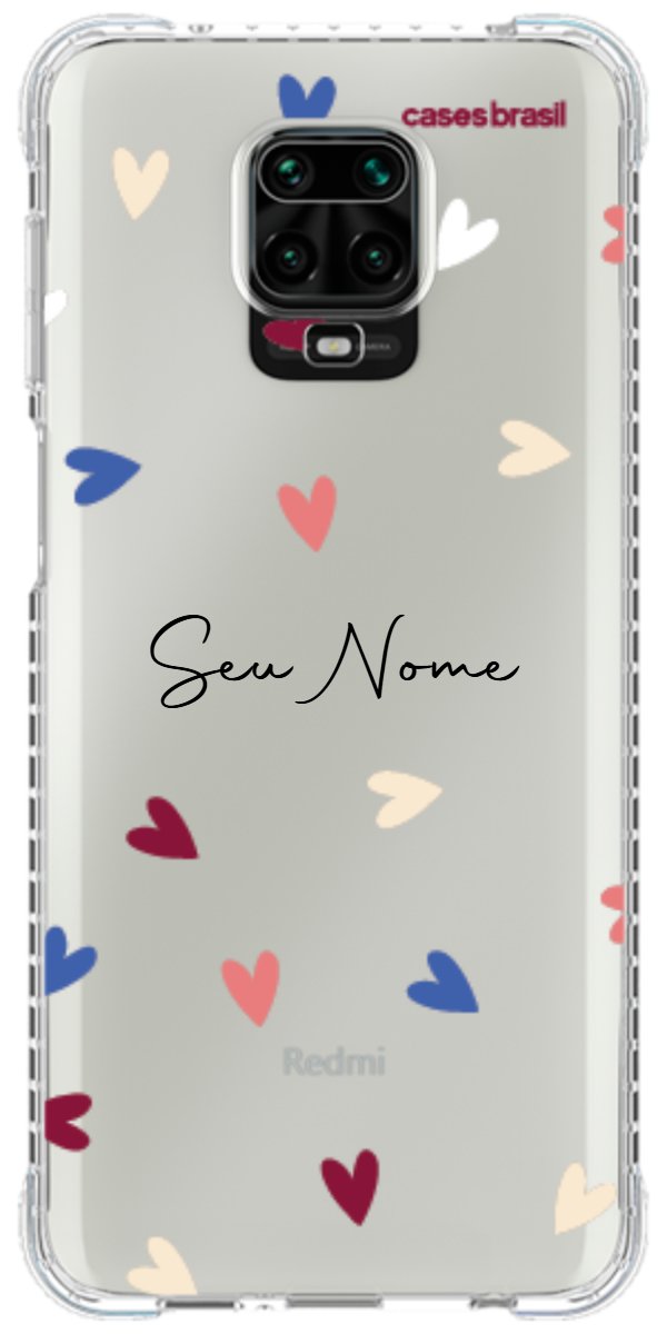 Capinha para Celular Corações Coloridos