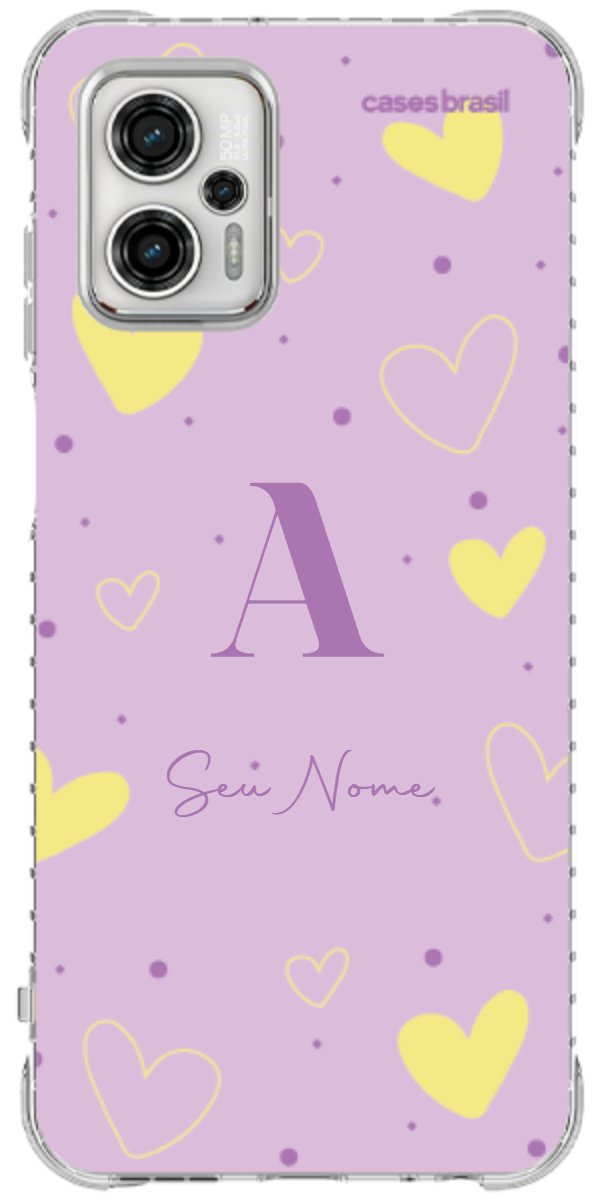 Capinha para Celular Corações Candy Color