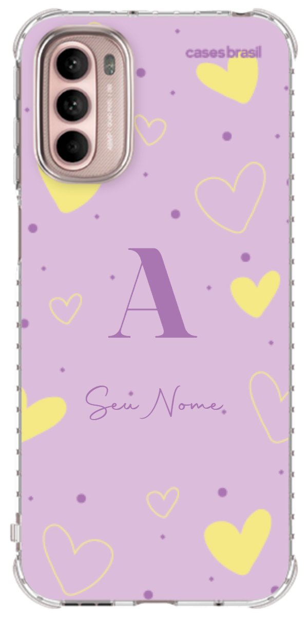 Capinha para Celular Corações Candy Color