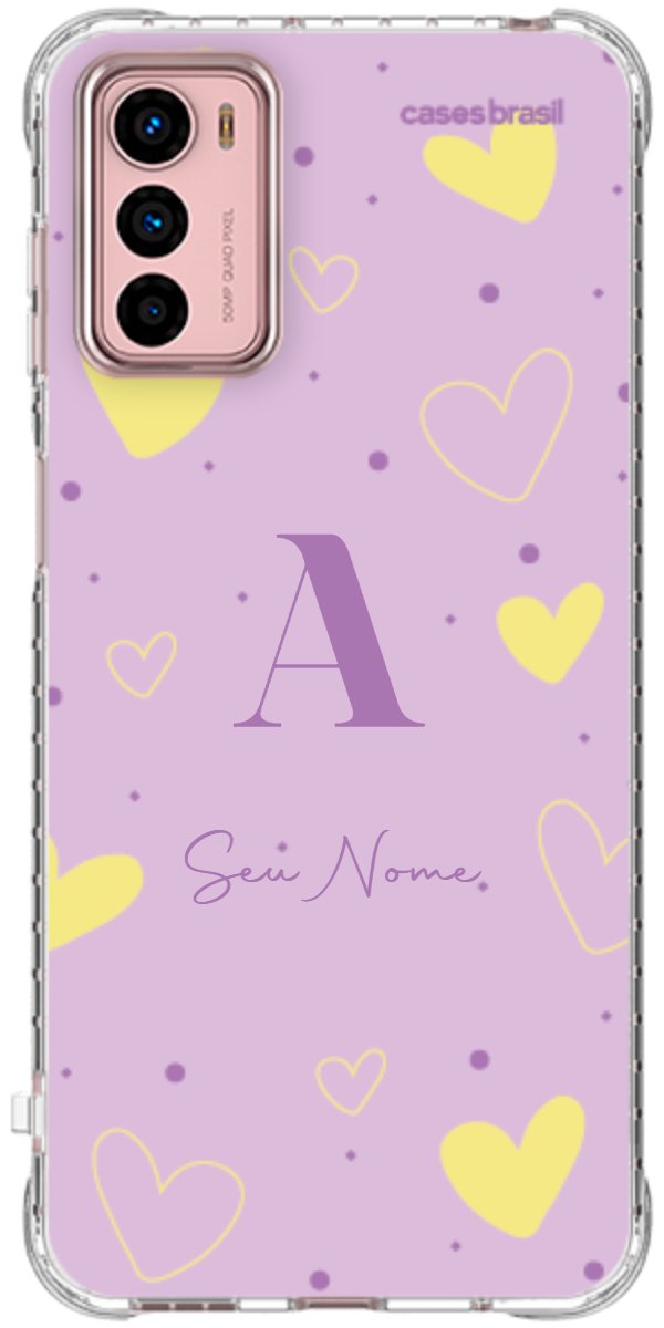 Capinha para Celular Corações Candy Color