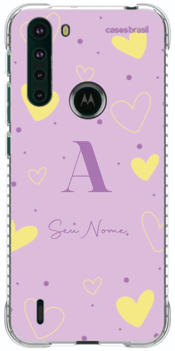 Capinha para Celular Corações Candy Color