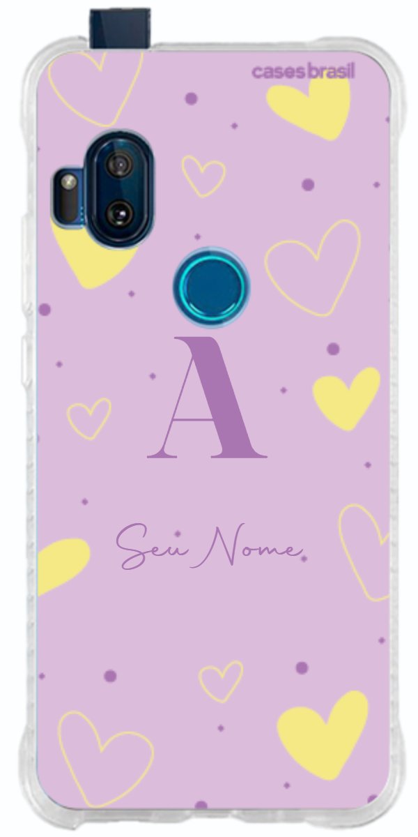 Capinha para Celular Corações Candy Color