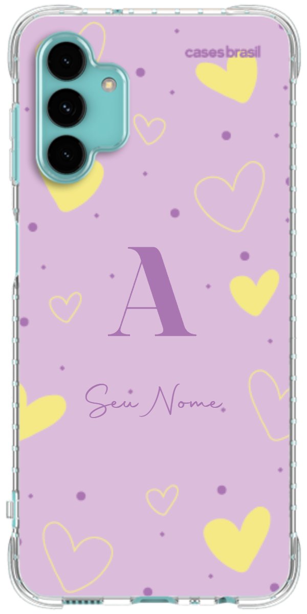 Capinha para Celular Corações Candy Color