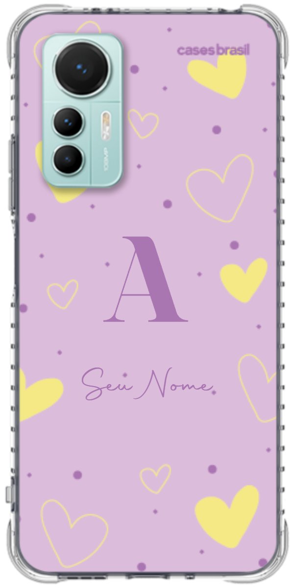 Capinha para Celular Corações Candy Color