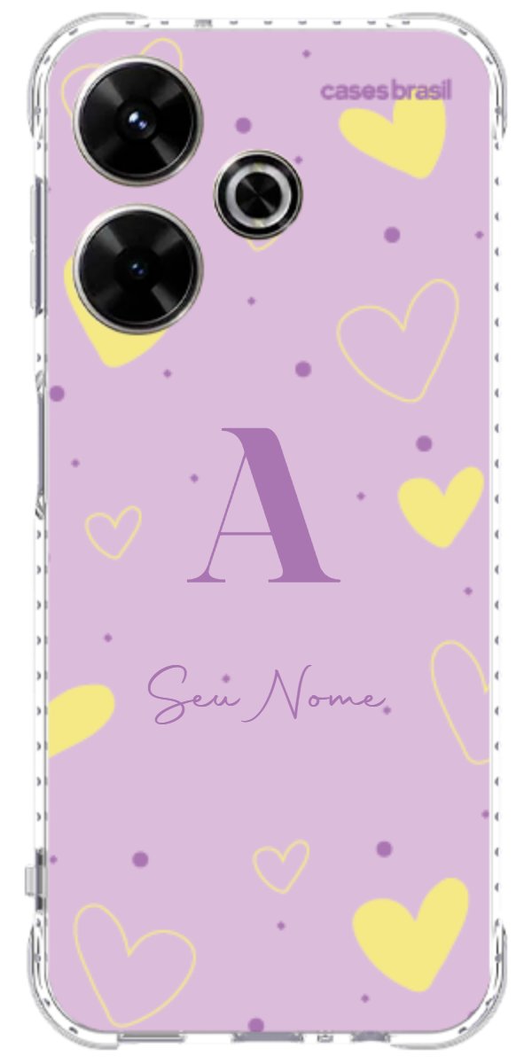Capinha para Celular Corações Candy Color