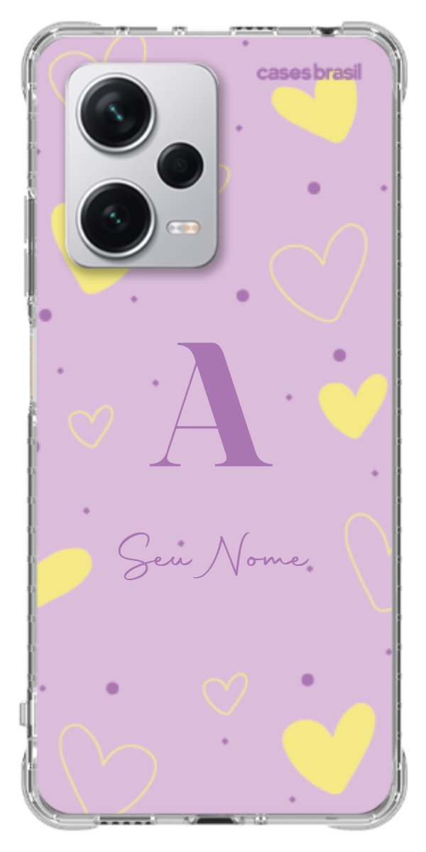 Capinha para Celular Corações Candy Color