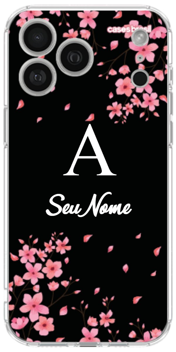 Capinha para Celular Flores de Cerejeira