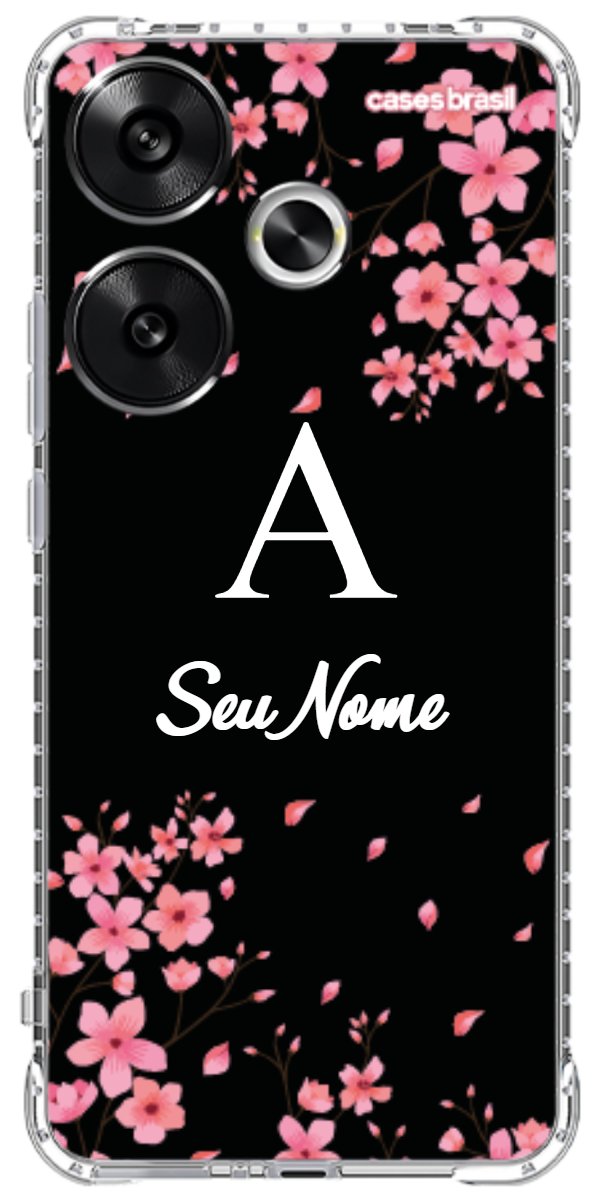 Capinha para Celular Flores de Cerejeira