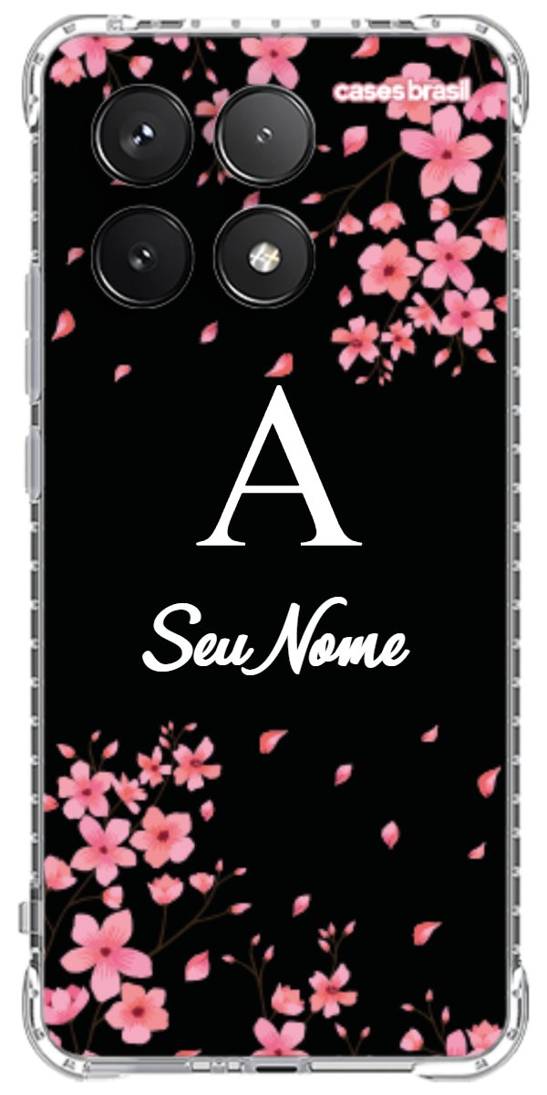 Capinha para Celular Flores de Cerejeira