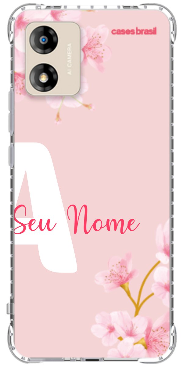 Capinha para Celular Cerejeira com Inicial