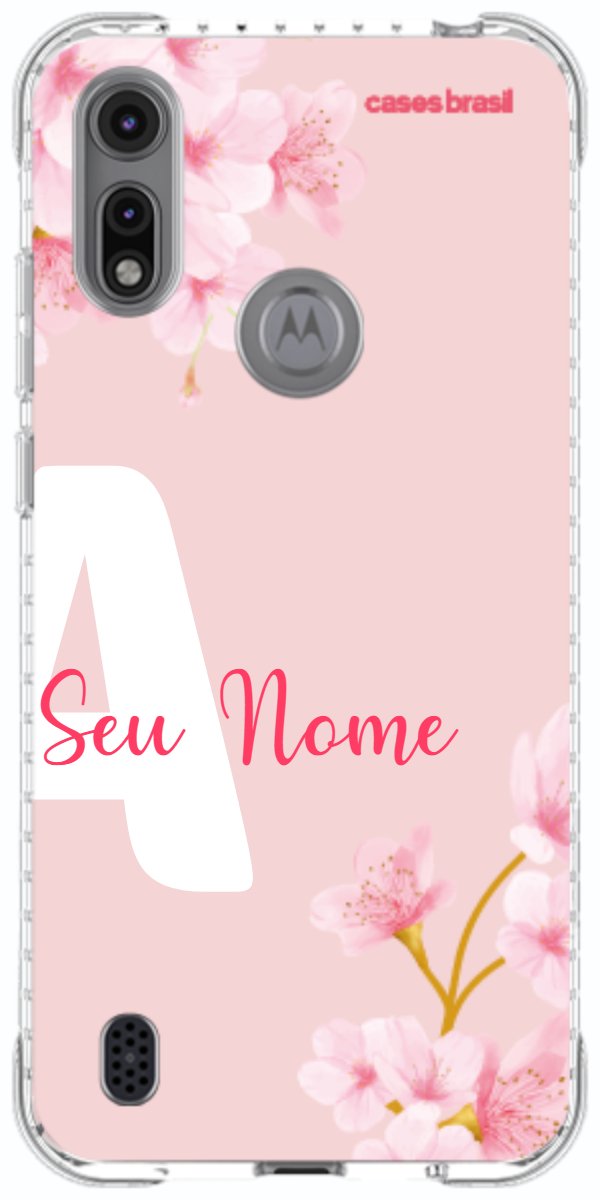 Capinha para Celular Cerejeira com Inicial