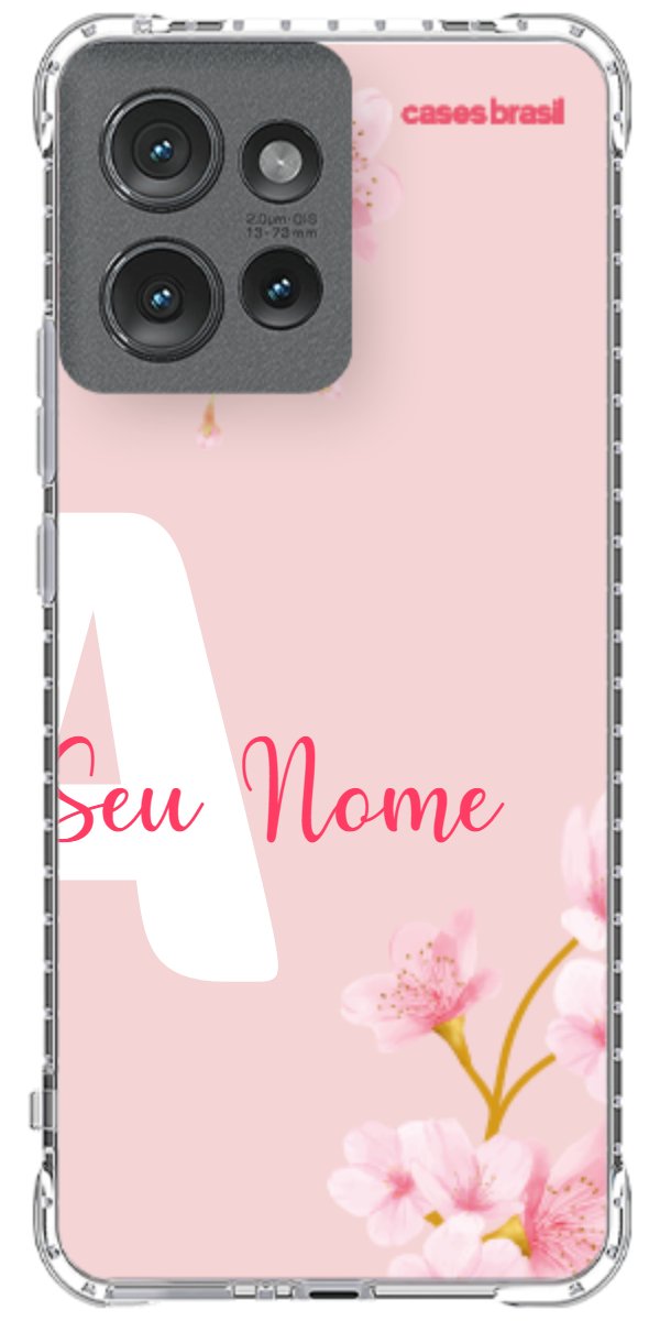 Capinha para Celular Cerejeira com Inicial