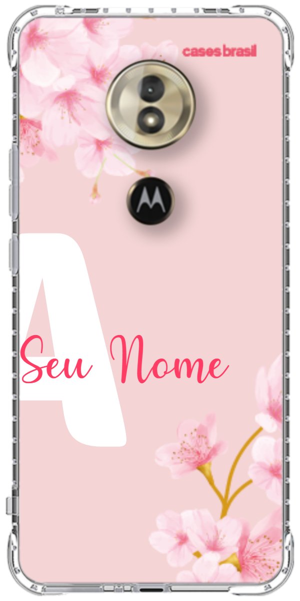 Capinha para Celular Cerejeira com Inicial