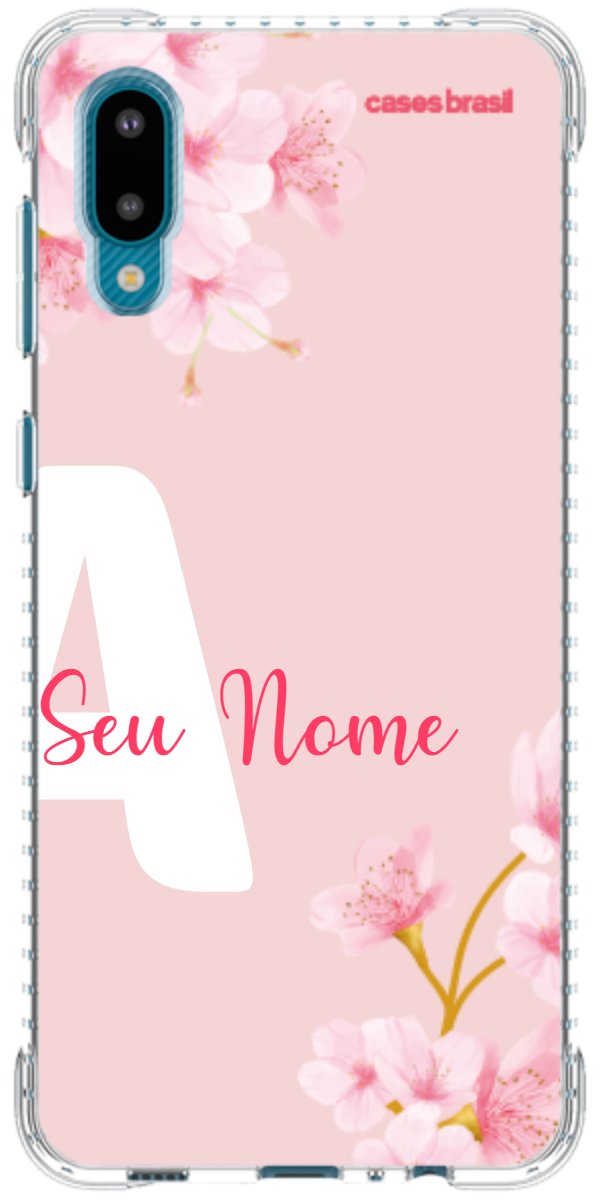 Capinha para Celular Cerejeira com Inicial