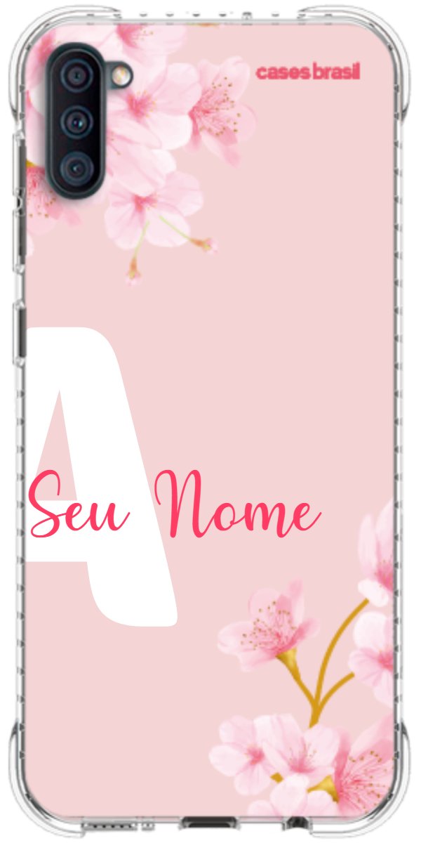 Capinha para Celular Cerejeira com Inicial