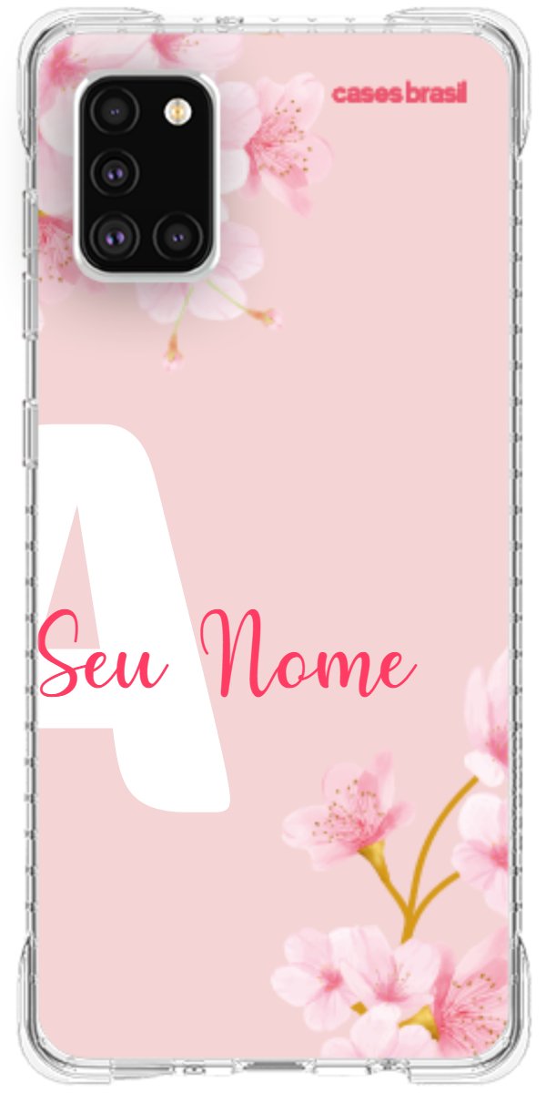 Capinha para Celular Cerejeira com Inicial