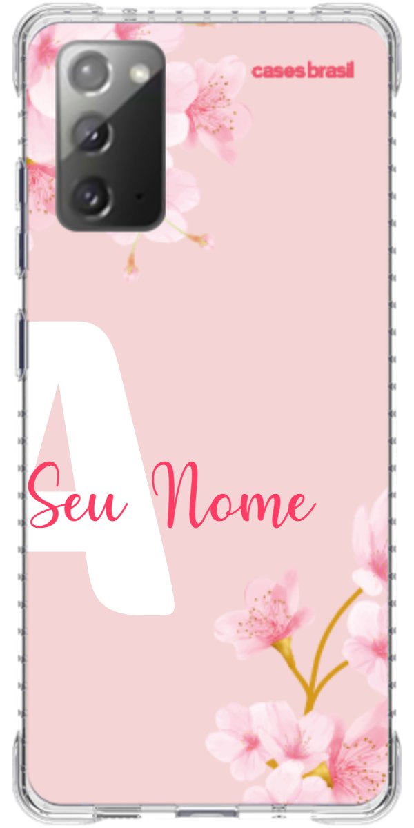 Capinha para Celular Cerejeira com Inicial