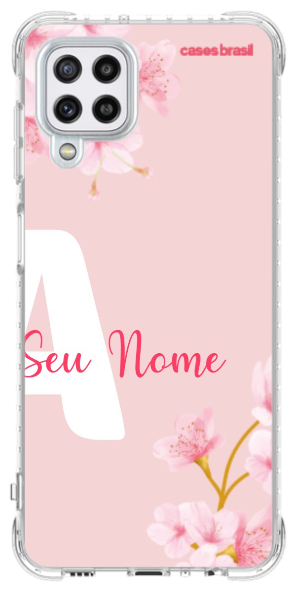 Capinha para Celular Cerejeira com Inicial