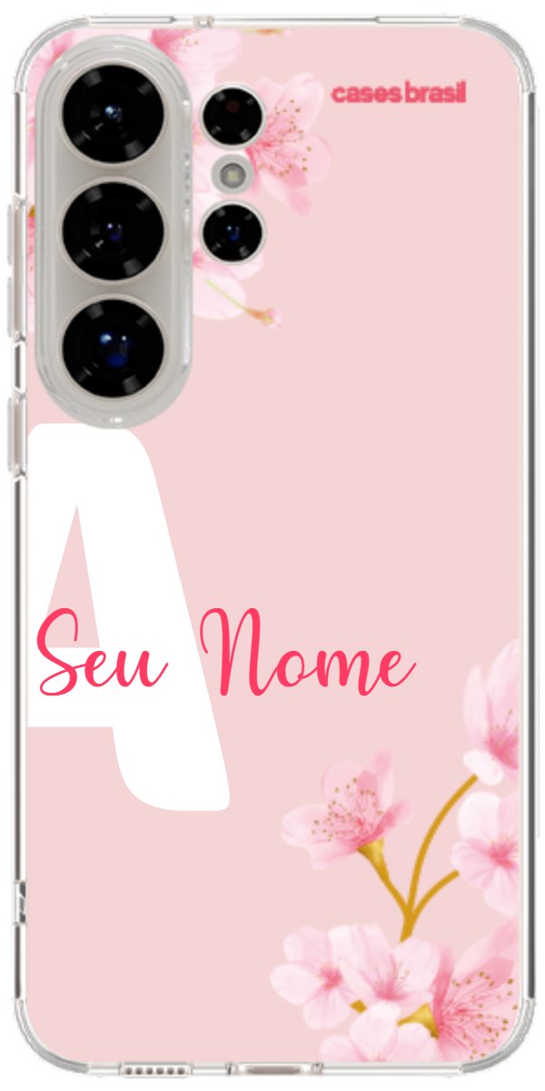 Capinha para Celular Cerejeira com Inicial