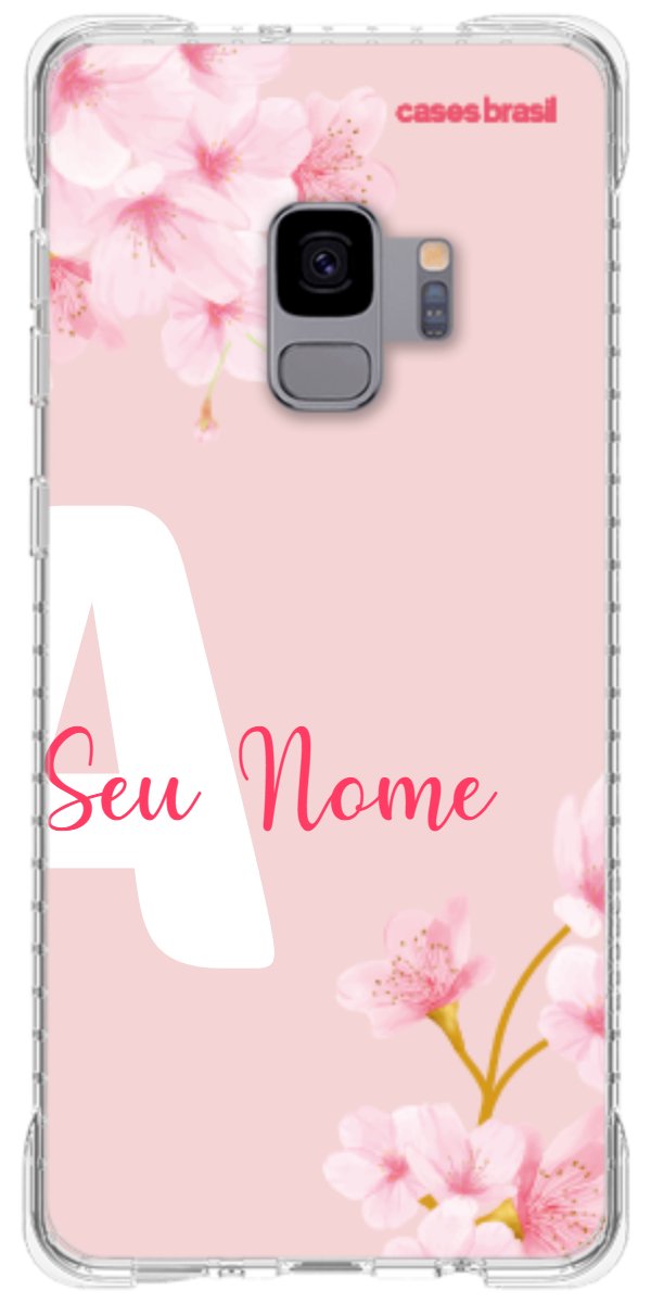 Capinha para Celular Cerejeira com Inicial
