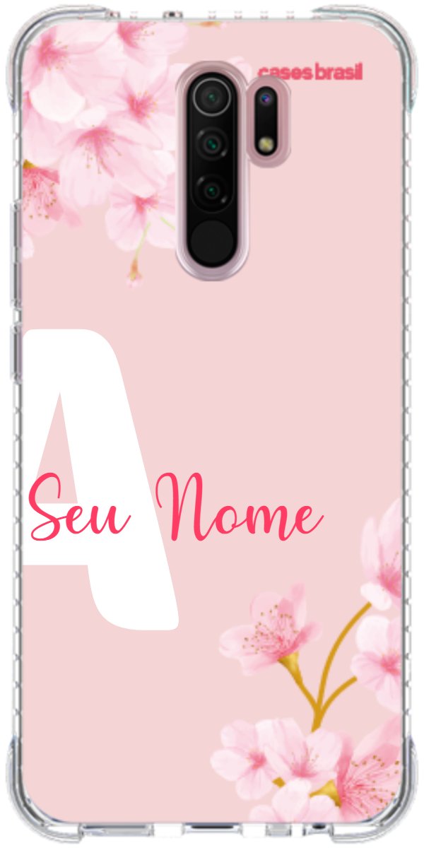 Capinha para Celular Cerejeira com Inicial