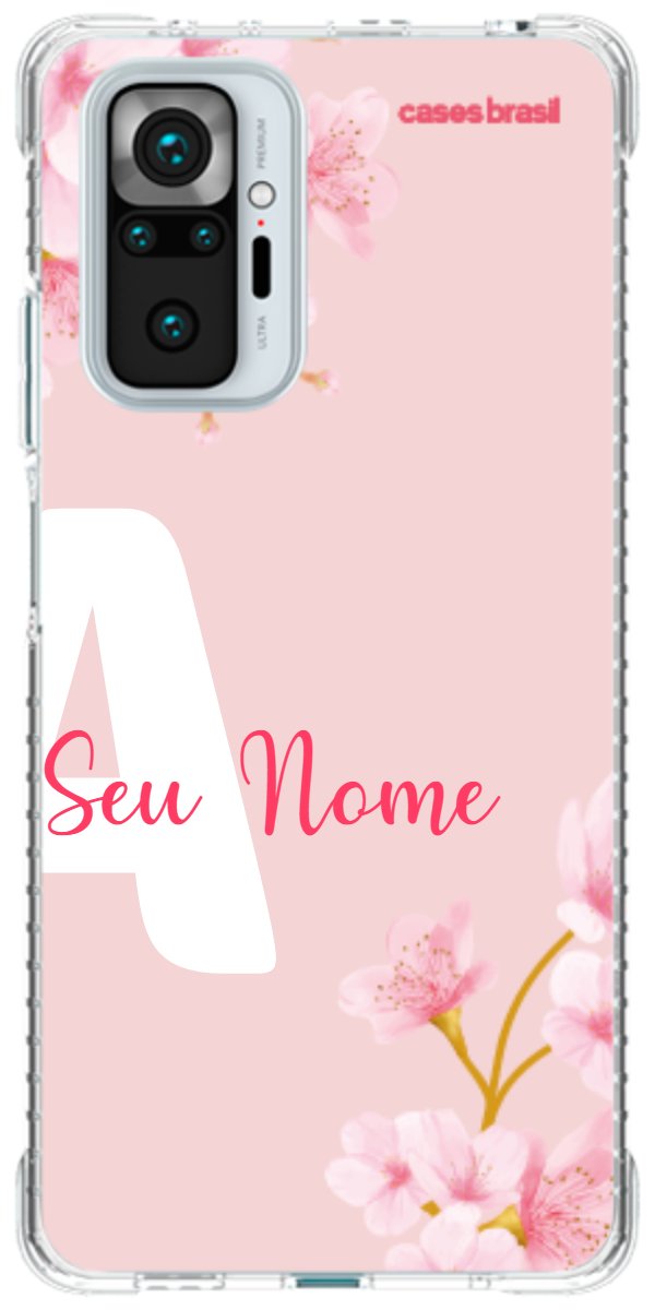 Capinha para Celular Cerejeira com Inicial
