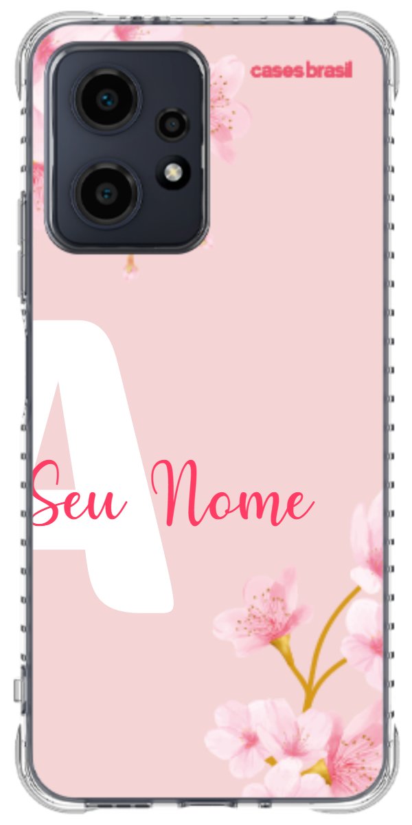 Capinha para Celular Cerejeira com Inicial
