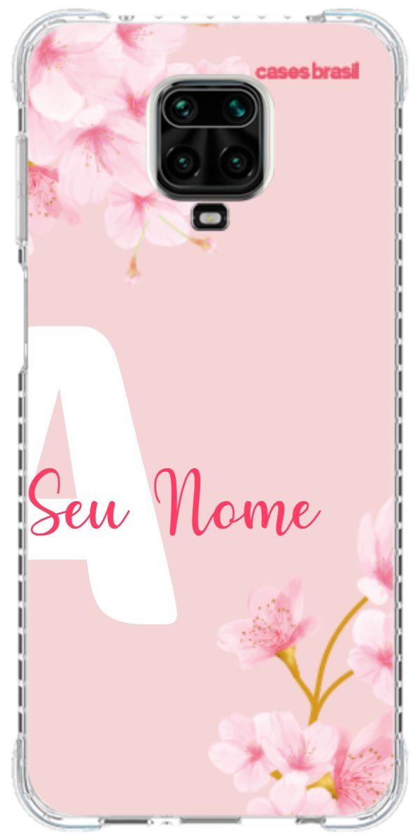 Capinha para Celular Cerejeira com Inicial