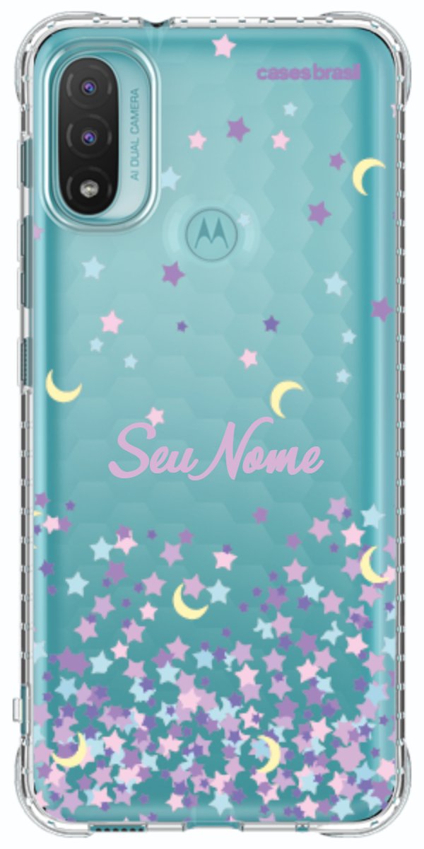 Capinha para Celular Estralas Flutuantes