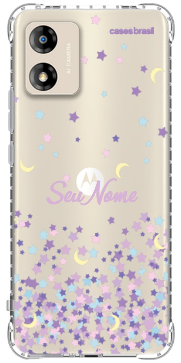 Capinha para Celular Estralas Flutuantes