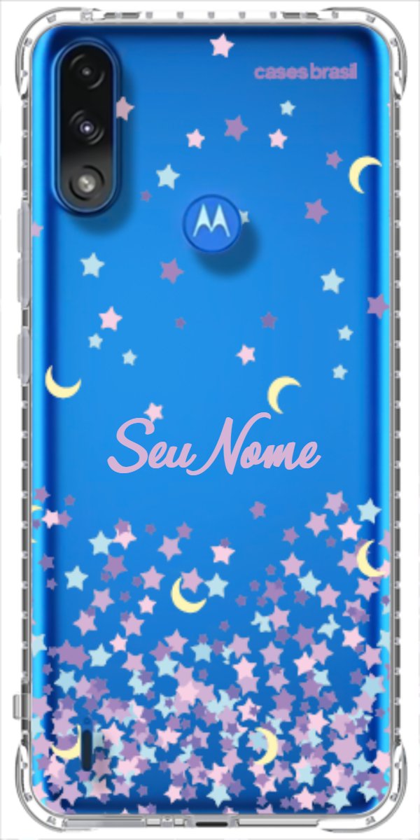 Capinha para Celular Estralas Flutuantes