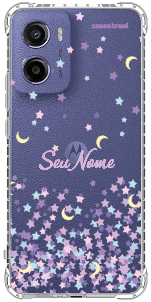 Capinha para Celular Estralas Flutuantes