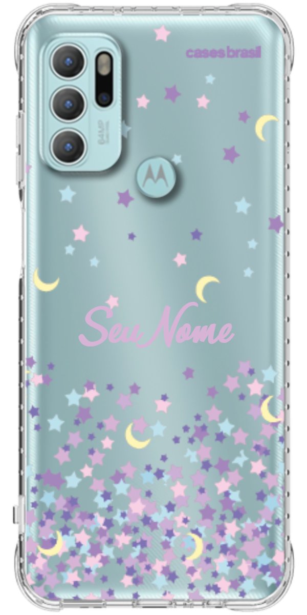Capinha para Celular Estralas Flutuantes
