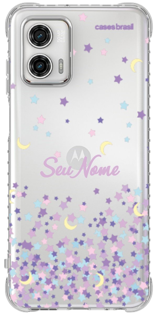 Capinha para Celular Estralas Flutuantes
