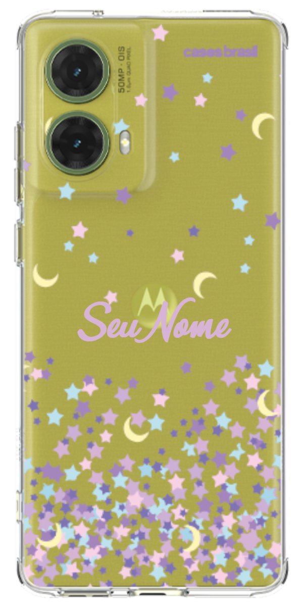 Capinha para Celular Estralas Flutuantes