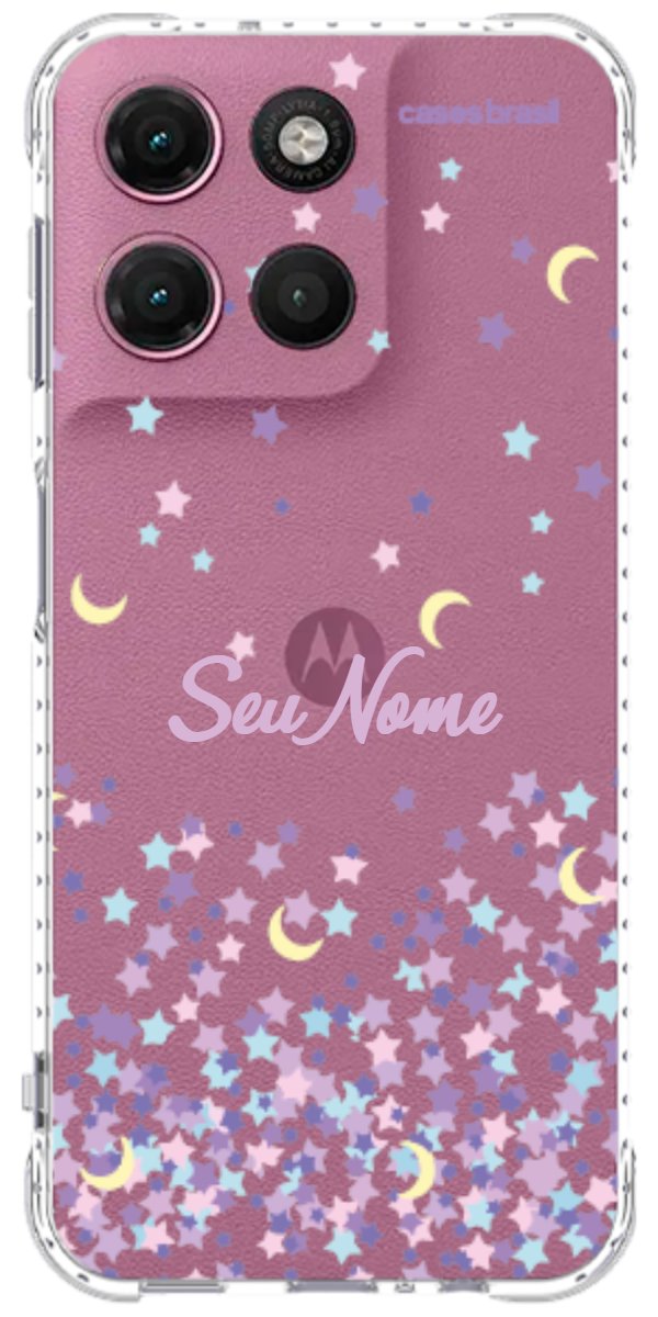 Capinha para Celular Estralas Flutuantes