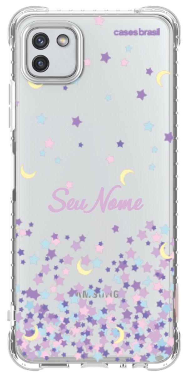 Capinha para Celular Estralas Flutuantes