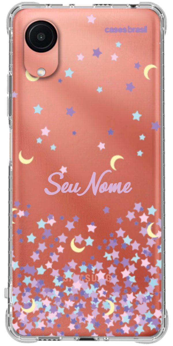 Capinha para Celular Estralas Flutuantes