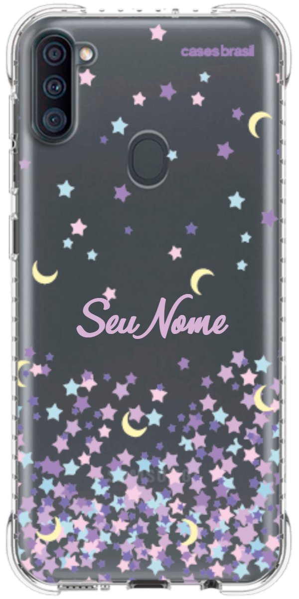 Capinha para Celular Estralas Flutuantes