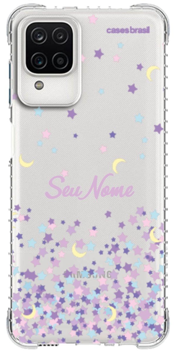 Capinha para Celular Estralas Flutuantes