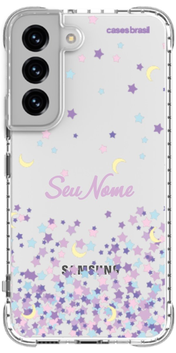 Capinha para Celular Estralas Flutuantes