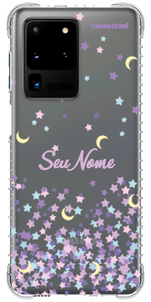Capinha para Celular Estralas Flutuantes