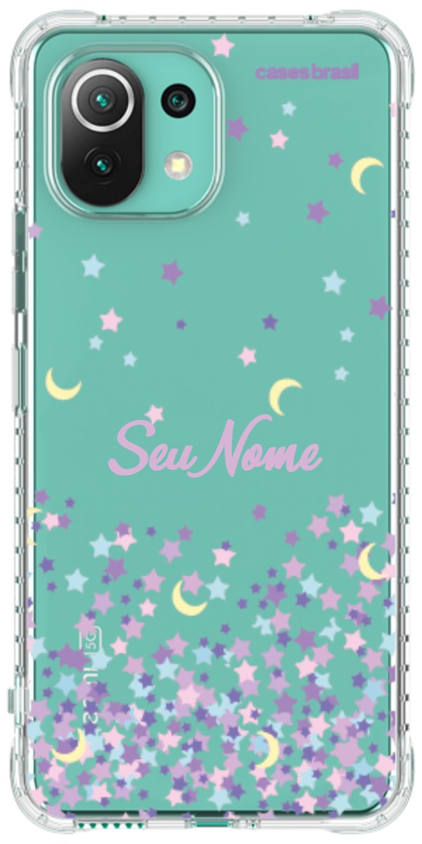 Capinha para Celular Estralas Flutuantes