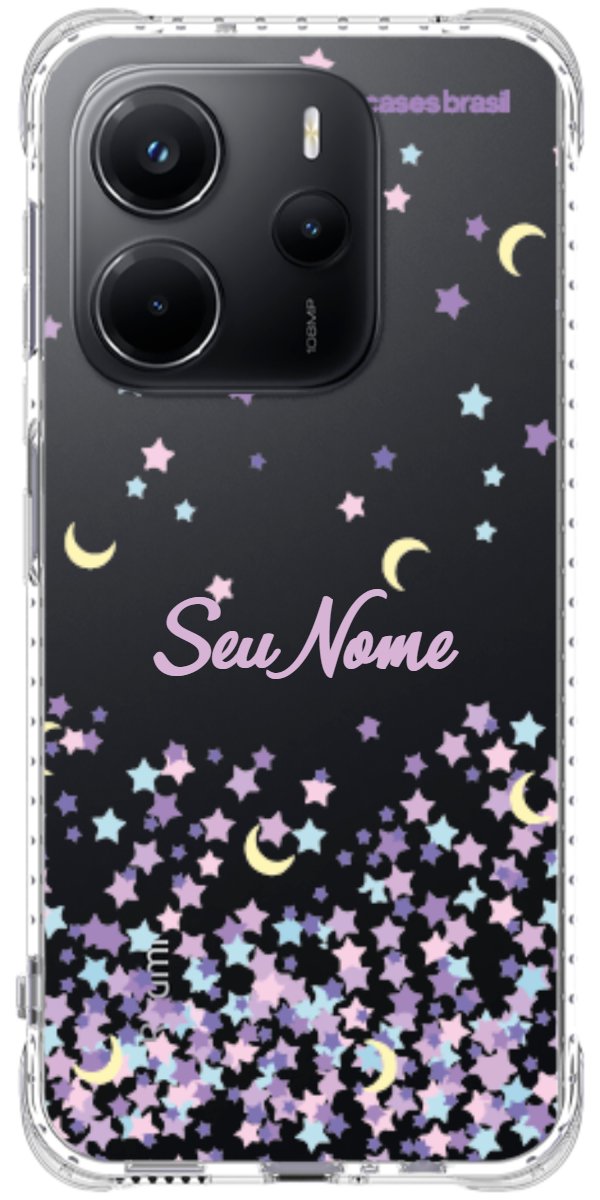 Capinha para Celular Estralas Flutuantes