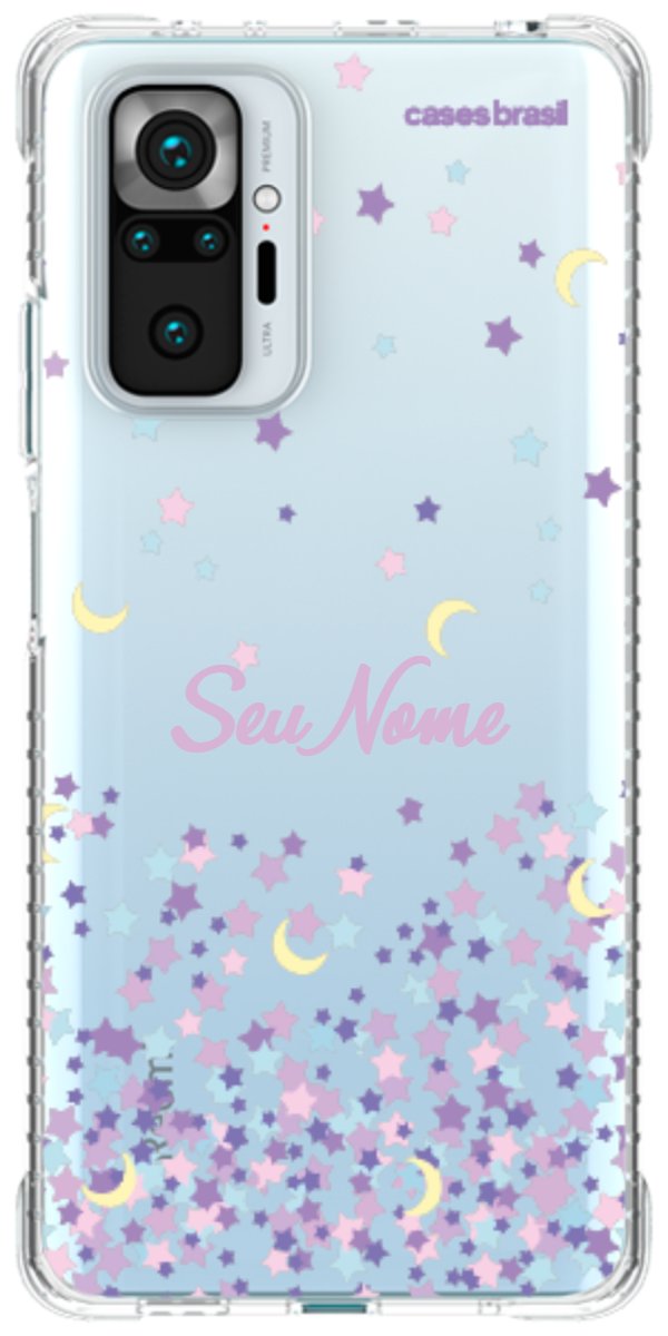 Capinha para Celular Estralas Flutuantes