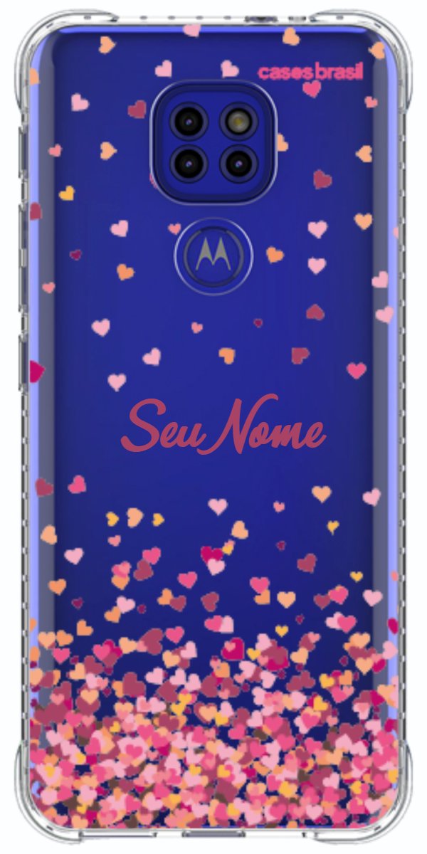 Capinha para Celular Corações Flutuantes