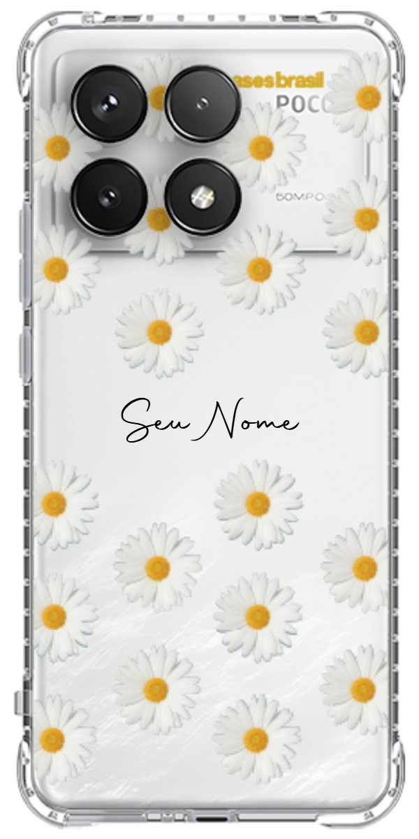 Capinha para Celular Margaridas